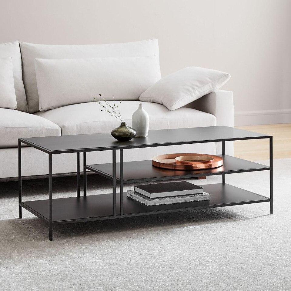 Profile Coffee Table Antique Bronze west elm Australia